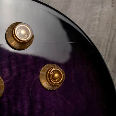 Gibson Les Paul Studio Figured, Dark Purple Burst | Demo image 12