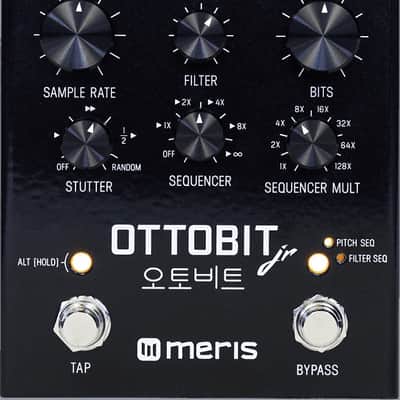 Meris Otto Bit Jr. Bit Crusher/ 6 Step Sequencer, 2021 Black (Authorized Dealer) image 1