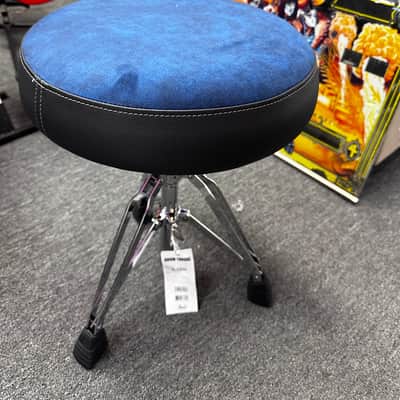Pearl D1500BLST Drum Throne Blue Extreme Comfort Round Seat image 3
