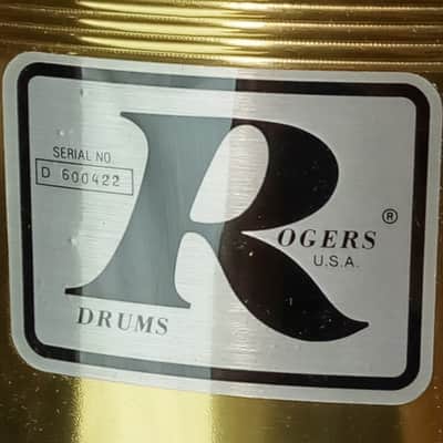Rogers Natural BRASS Timbales NOS-OG-Box 6.5"x13/14+Big R Stand+Cowbell-Mt Drums image 6