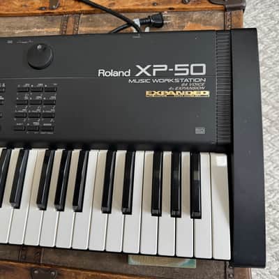 Roland XP-50 61-Key 64-Voice Music Workstation Keyboard 1995 - 1998 - Black image 4