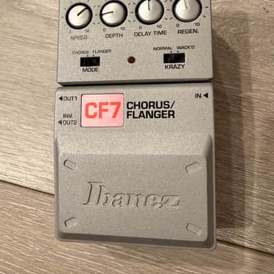 Reverb.com listing, price, conditions, and images for ibanez-cf7-chorus-flanger-pedal