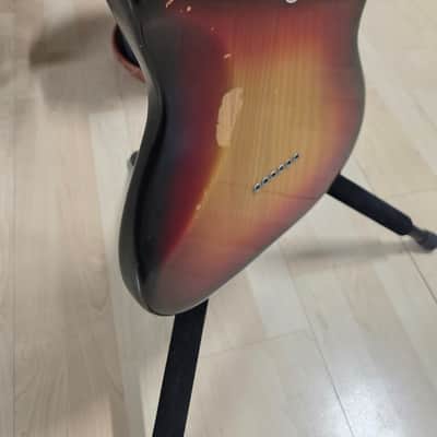 1977 Fender Stratocaster Sunburst Ash Body HT LH Left Hand Hardtail American Vintage 70s Aged Relic USA Road Worn Lefty Strat Hard Tail Guitar image 19