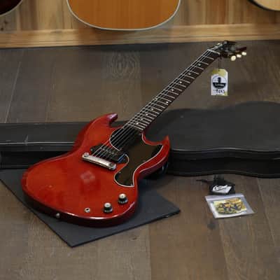 Owned & Played by Wilco's Jeff Tweedy! 1963 Gibson SG Junior Electric Guitar Cherry + OG Case image 2