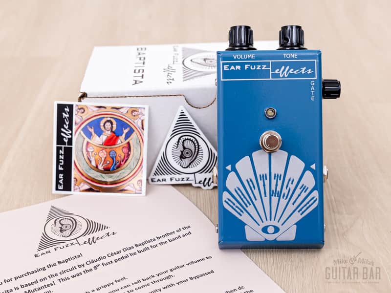 2023 Ear Fuzz Effects Baptista Silicon Fuzz Guitar Effects Pedal BC109 w/ Box, Paperwork image 1