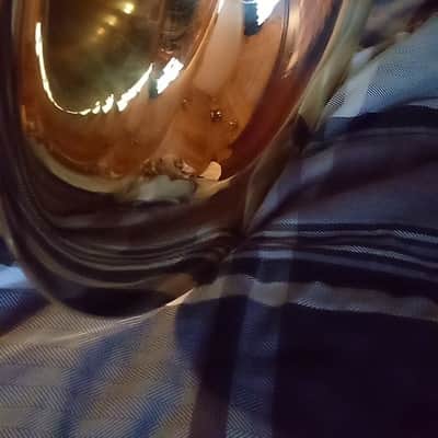 Schiller American Heritage 5 Valve BBb Tuba 2017 Gold Laquer image 3