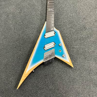 Ormsby Metal V Headless 7-string Icy Cool - Run16 image 3