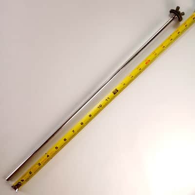 Leedy/Ludwig 5/16x21" Rod Straight Arm Chrome Cymbal Holder Mount Vintage30s USA image 1