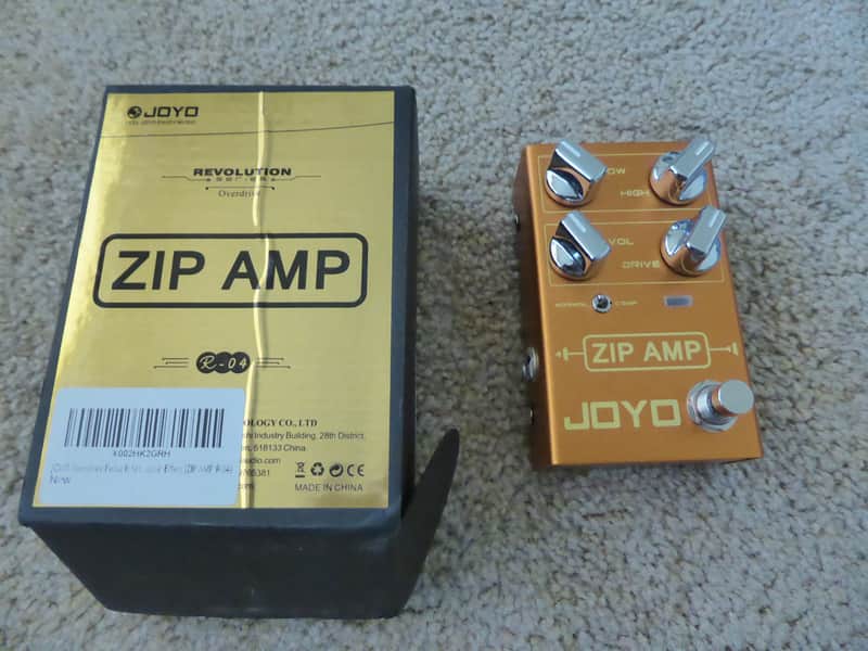 JOYO Zip Amp guitar overdrive pedal image 1