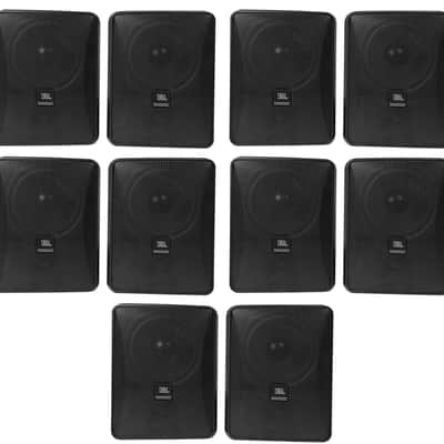 10) JBL Control 25-1 5.25" 30w 70v Wall-Mount Commercial Restaurant/Bar Speakers image 1