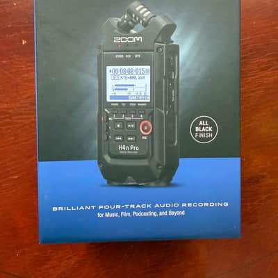 Zoom H4n PRO Handy Digital Multitrack Recorder 2010s - All Black image 7