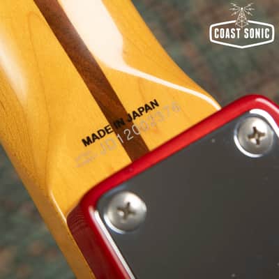 2012 Fender '57 Reissue Stratocaster ST57 Made in Japan - Cherry Sunburst image 13