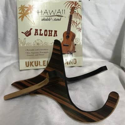 Lot of 10 PukanaLa easy to assemble DIY Wooden ukulele stands - Model USTD-WD image 1