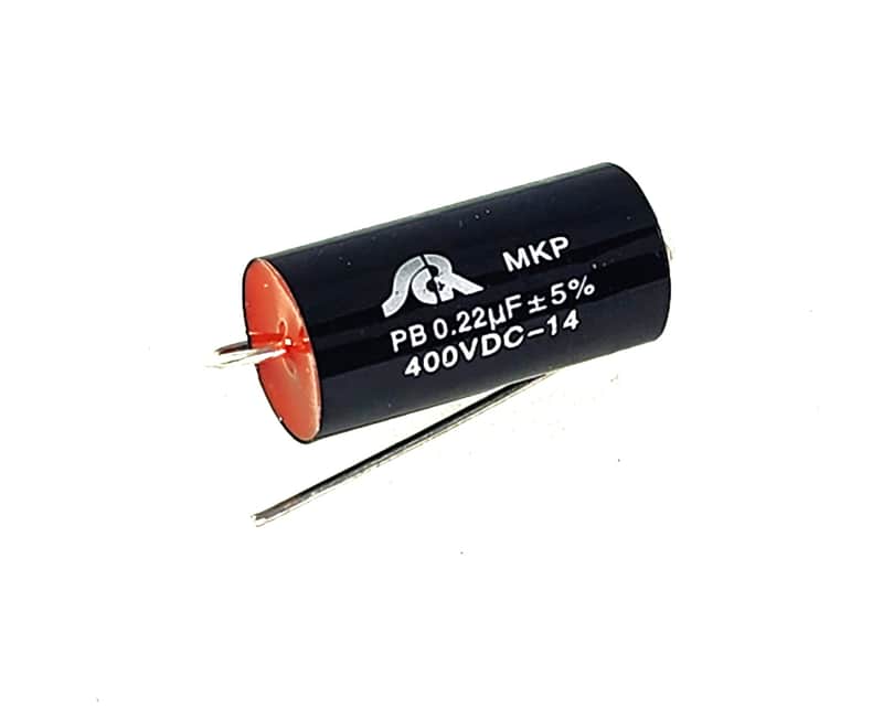 MKP .22uf 400V POLYPROPYLENE CAPACITOR - BLACK image 1