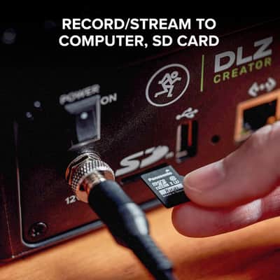 Mackie DLZ Creator Adaptive Digital Mixer for Podcasting and Streaming image 5