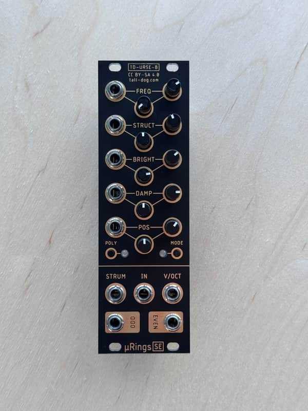 Tall Dog Electronics uRINGS Micro Mutable Rings Eurorack Module image 1