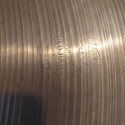 Zildjian A 18 crash with rivets 1960s - Traditional image 3
