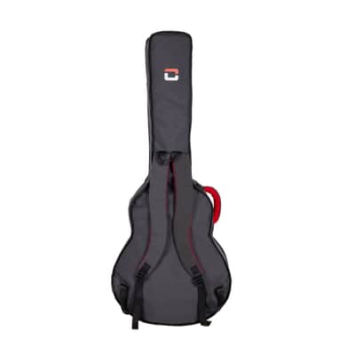 Crossrock 16" lower bout Jazz Acoustic Series Guitars Gig Bag, 10mm Padded Gretsch Electromatic, Ibanez Hollow Body Electric Guitars Soft Bag image 2