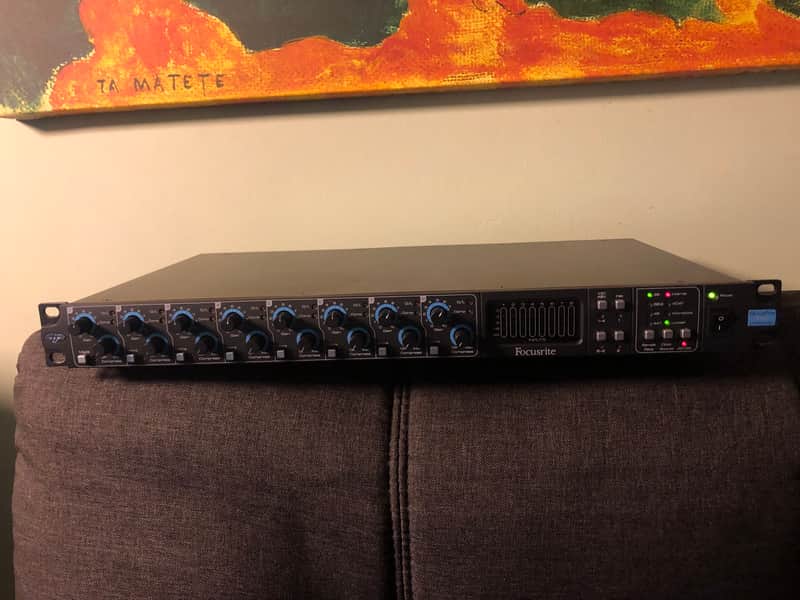 Focusrite OctoPre MkII Dynamic - 8-channel ADAT preamp with compressors - A/D and D/A converters image 1