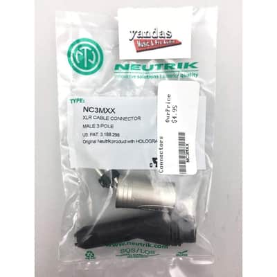 Rapco NC3MXX | XLR Male Replacement End / Connecter image 1