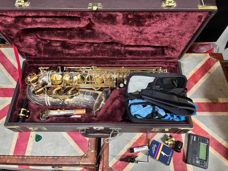 Jupiter JAS-869 Alto Saxophone Silver w Case image 1