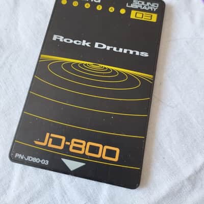 Roland PN-JD80-03 Data card for Roland JD800 and JD990 synths - black image 2