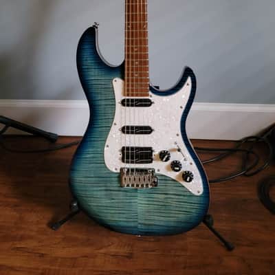 Sire Larry Carlton S7 FM 2020 - Transparent Blue image 1
