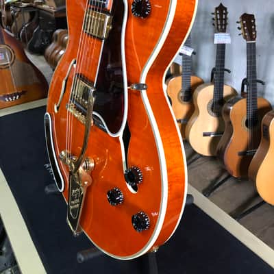 Rare Gibson Chet Atkins Country Gentleman de 1992 Sunrise Orange USA avec ses papiers et étui image 6