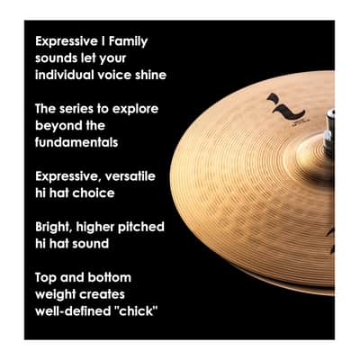Zildjian Family 14 Inch HiHat Cymbal with Bright Alloy Copper (Pair) image 4