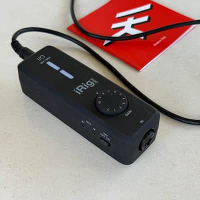 IK Multimedia iRig Pro I/O Mobile Audio Interface 2017 - Present - Black image 3