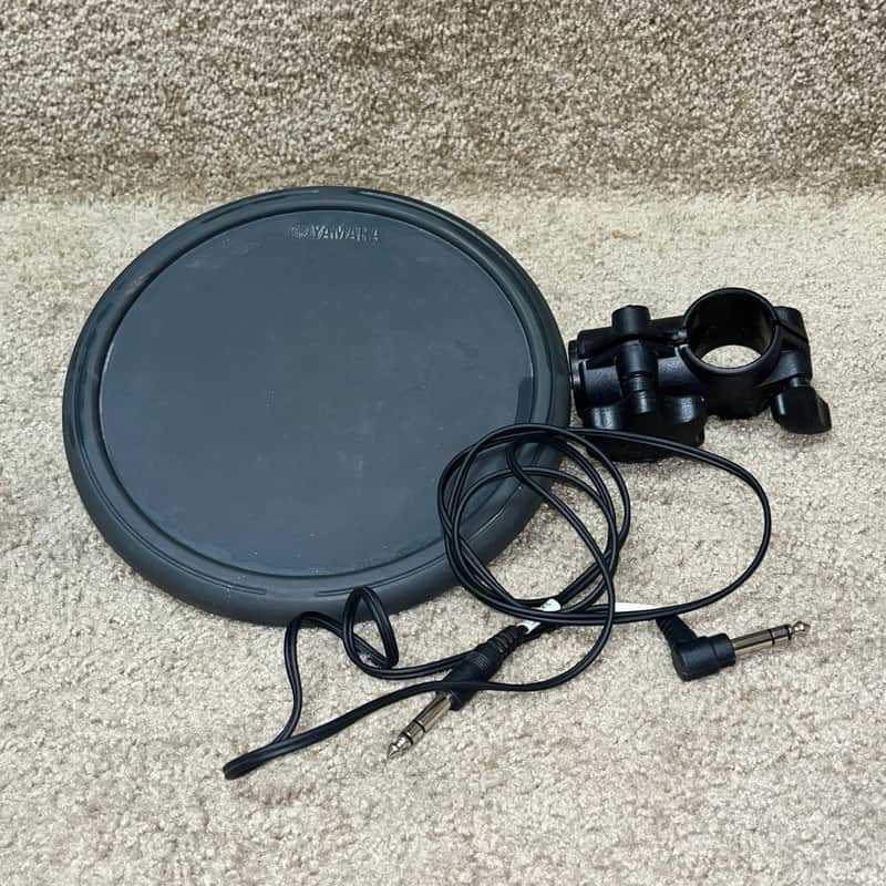 Yamaha TP65S Electronic Drum Pad Triple Zone w/ Cable and Mounting Clamp image 1