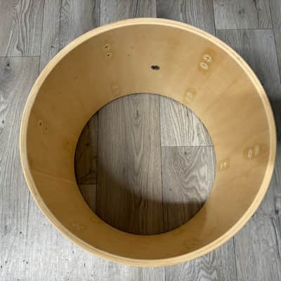 Pearl Forum Tom Drum Shell 13”x10” Bare Wood #OV41 image 3