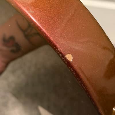 Epiphone Les Paul Studio Chameleon 2007 - Bronze / Salmon image 8