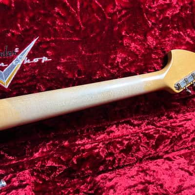 Fender  Custom Shop '66 Strat® Deluxe Closet Classic, Rosewood Fingerboard Aged Lake Placid Blue image 16