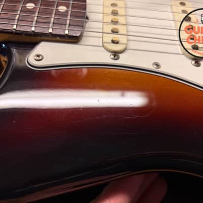 1984 Fender MIJ Japan ST62-65 ’62 Stratocaster JV Serial Sunburst Fender HSC image 13