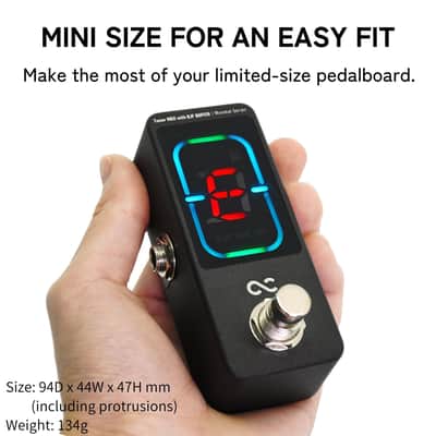 One Control Minimal Series Tuner MKII with BJF BUFFER OC-M-PT2 - Effects Pedal for Electric Guitar - NEW! image 3