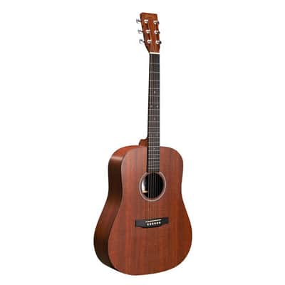 Martin D-X1E Mahogany HPL W/ Softshell Case image 1