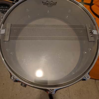 Ludwig Hammered Black Beauty 6.5x14" 10-Lug Brass Snare Drum - Black Nickel-Plated image 2