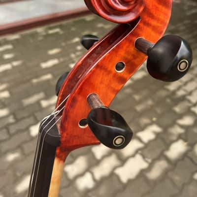 Copy Stradivari style Cello 4/4 Old spruce , 100% Hand Made with Bag/Bow#15952 image 11