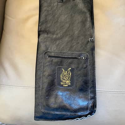 Vintage Terry Gould Leather Stick Bag Black image 1