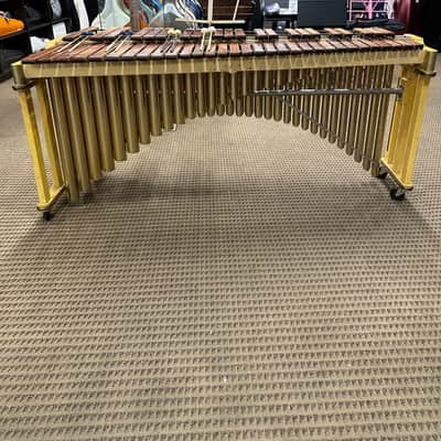 Musser Band Marimba Model #210 c.1950.  Includes Custom Wooden Travel Cases image 1