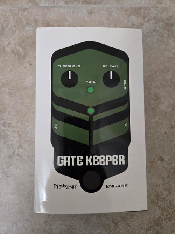 Pigtronix Gate Keeper Noise Gate 2010s - White image 1