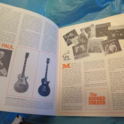 vintage 1968 Gibson Gazette catalog periodical Volume 8 No 2 Les Paul model reintroduction Barney Kessel artists gallery Larry Coryell paper case candy image 15