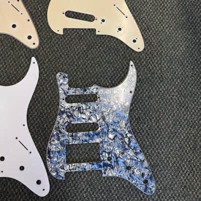 Stack of strat pickguards (9 Pieces) image 7