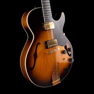 Used 1992 Gibson Howard Roberts Fusion III Sunburst With OHSC image 8
