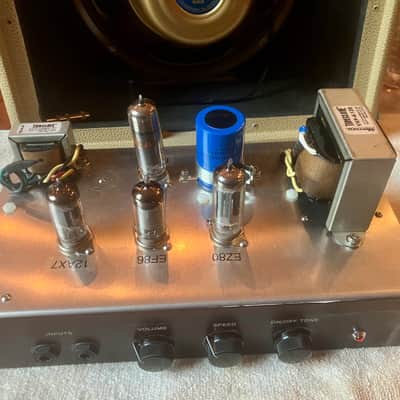 Vox AC4 1962 clone DC Electronics Acey Four EF86 preamp tremolo Celestion Gold image 9
