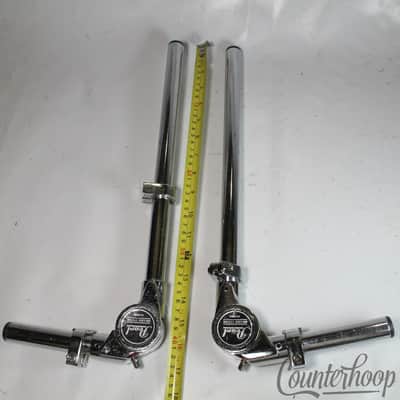 *PEARL 2x Uni-Lock Drum Tom Arms Hardware Angle 13x3 13" TH-9001 R/C Bass Mount* image 3