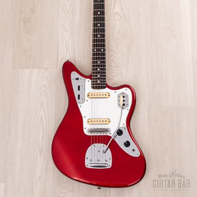 1986 Fender Jaguar '62 Vintage Reissue JG66-75 Candy Apple Red First-Year, Japan MIJ Fujigen image 2