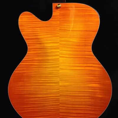 The Lady Gilmoore Archtop w/ semi-nude Female Figure Inlay image 8