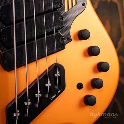 Dingwall NG3 "Nolly" Signature, 5-String, Matte Lambo Orange image 4